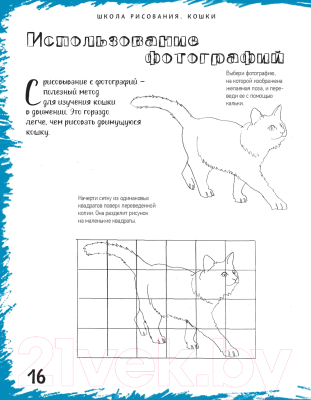 Книга Питер Школа рисования. Кошки (Берджин М.)