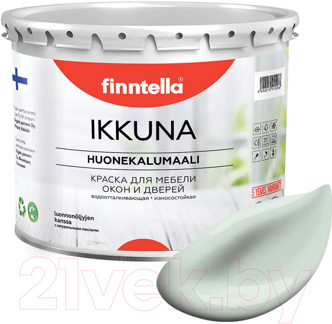 Краска Finntella Ikkuna Vetta / F-34-1-3-FL039