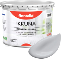 Краска Finntella Ikkuna Tuuli / F-34-1-3-FL047 (2.7л, серый, матовый) - 