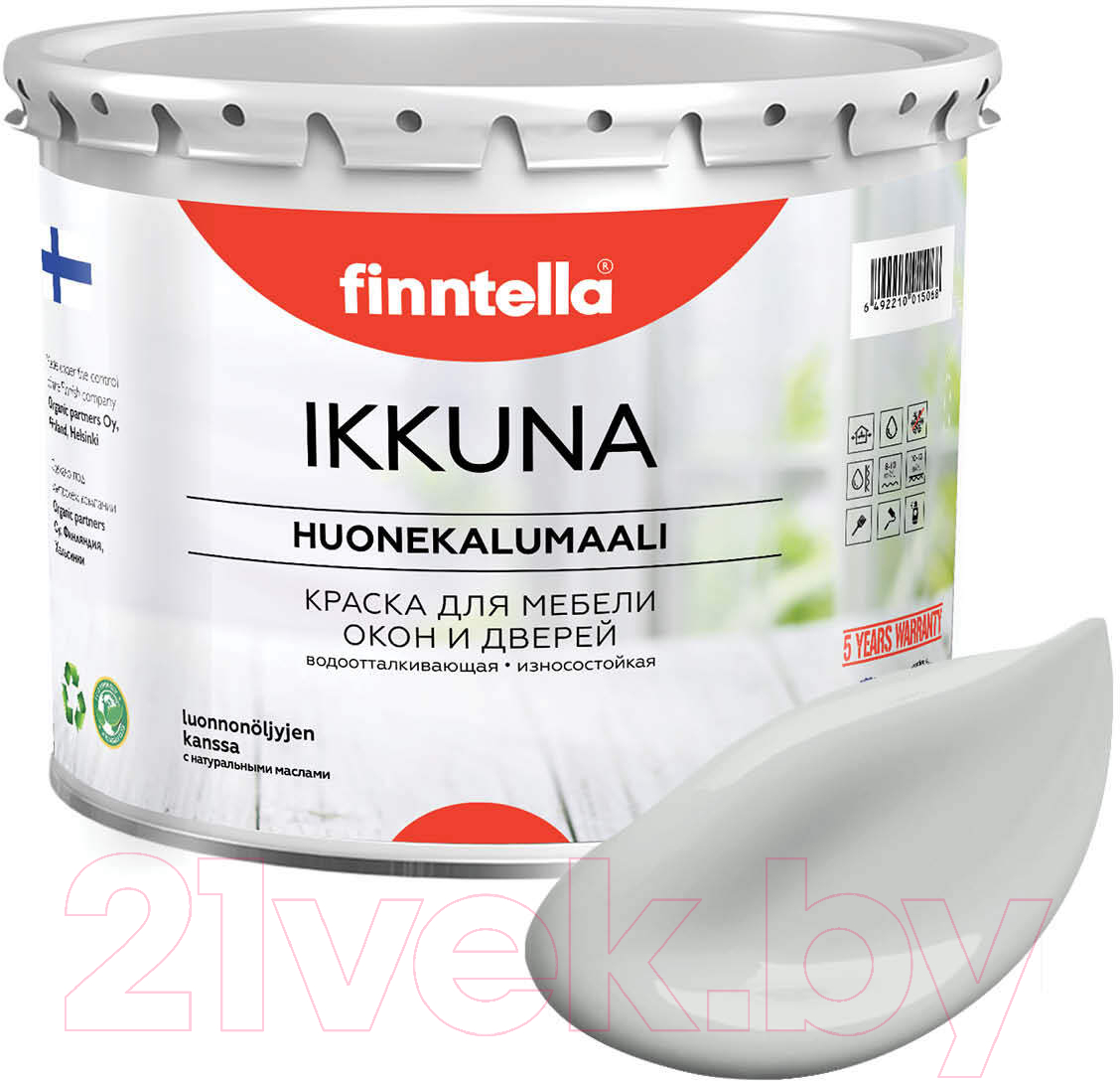 Краска Finntella Ikkuna Tuhka / F-34-1-3-FL063