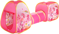 Детская игровая палатка Наша игрушка С туннелем / 995-5005-1 - 