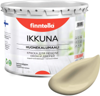 Краска Finntella Ikkuna Hiekka / F-34-1-3-FL070 (2.7л, светло-песочный, матовый) - 