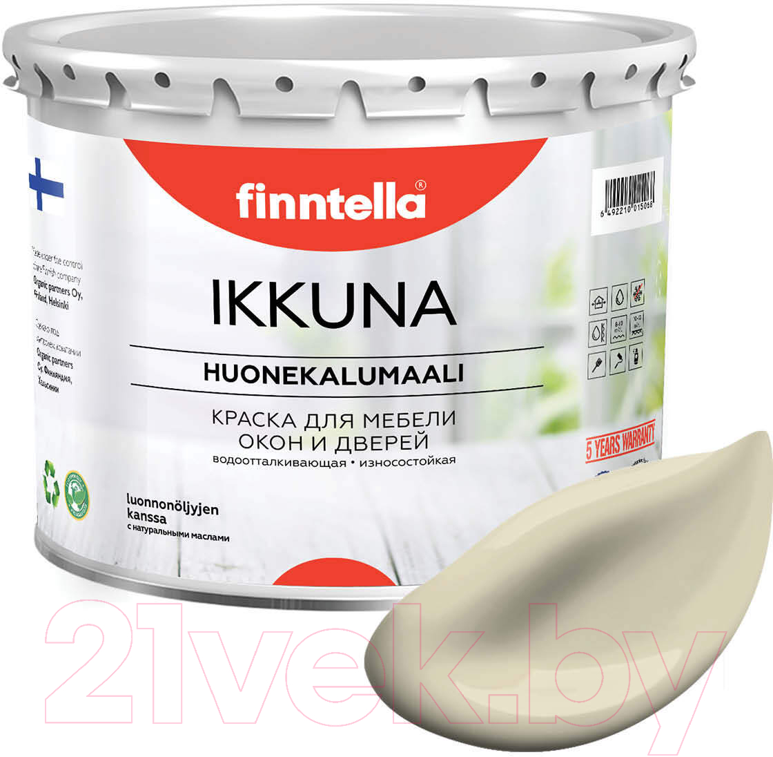 Краска Finntella Ikkuna Vehna / F-34-1-3-FL071