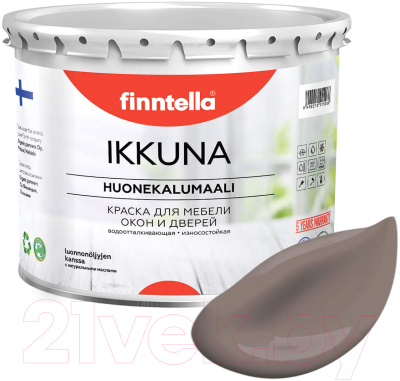 Краска Finntella Ikkuna Maitosuklaa / F-34-1-3-FL074