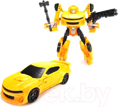 Робот-трансформер Наша игрушка Машина / M1344-6B (желтый)