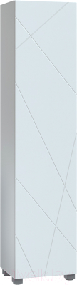 Шкаф-пенал для ванной Vigo Geometry 450 (белый)