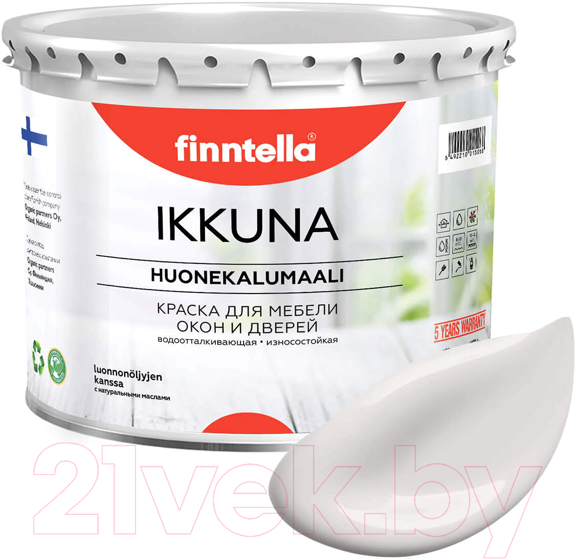 Краска Finntella Ikkuna Hoyrya / F-34-1-3-FL111