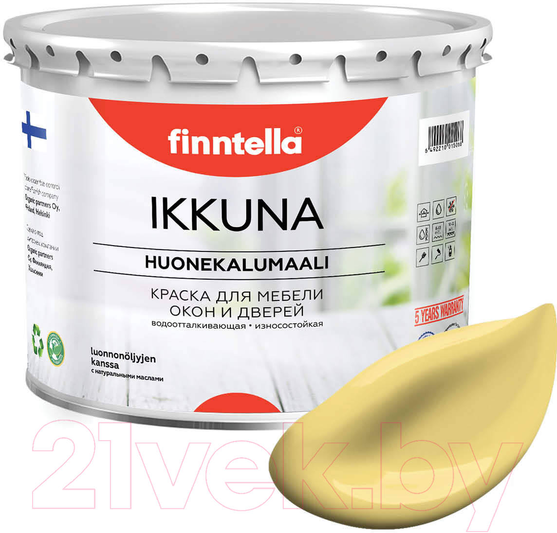 Краска Finntella Ikkuna Maissi / F-34-1-3-FL114