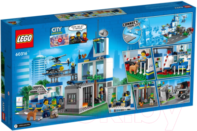 Конструктор Lego City Полицейский участок / 60316