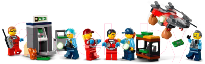 Конструктор Lego City Полицейская погоня в банке / 60317