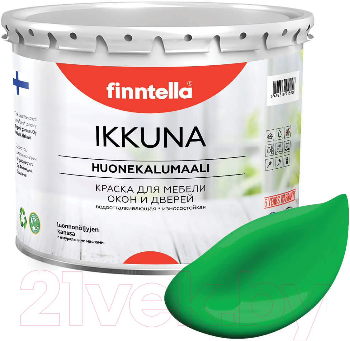 Краска Finntella Ikkuna Niitty / F-34-1-3-FL131