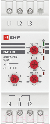 Реле контроля фаз EKF PROxima RKF-11m