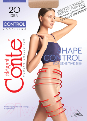 Изображение товара Колготки Conte Elegant Control 20 (р.2, mocca)
