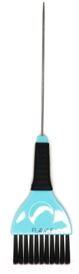 Кисть для окрашивания волос Flawle Pin Tail 1.105.02 (голубой)