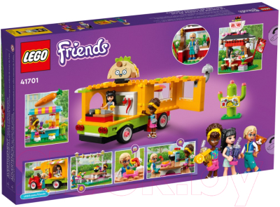 Конструктор Lego Friends Рынок уличной еды 41701