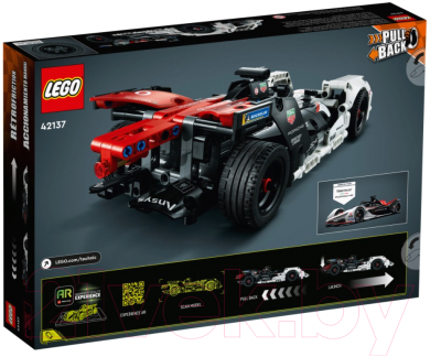 Конструктор инерционный Lego Technic Болид Formula E Porsche 99X Electric 42137