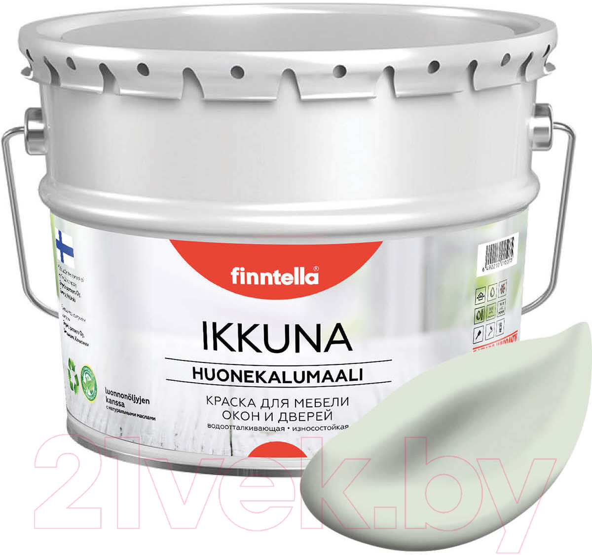 Краска Finntella Ikkuna Minttu / F-34-1-9-FL028