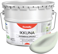 Краска Finntella Ikkuna Minttu / F-34-1-9-FL028 (9л, светло-зеленый, матовый) - 