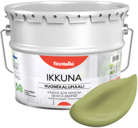 Краска Finntella Ikkuna Metsa / F-34-1-9-FL032 (9л, зеленый, матовый) - 