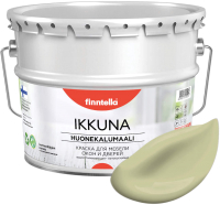 Краска Finntella Ikkuna Lammin / F-34-1-9-FL034 (9л, бледно-зеленый, матовый) - 