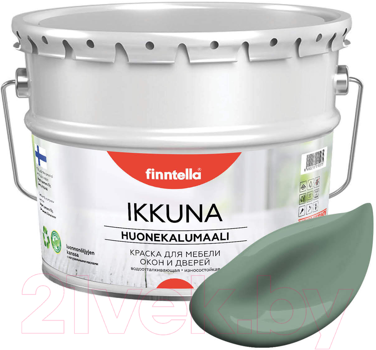 Краска Finntella Ikkuna Naamiointi / F-34-1-9-FL041