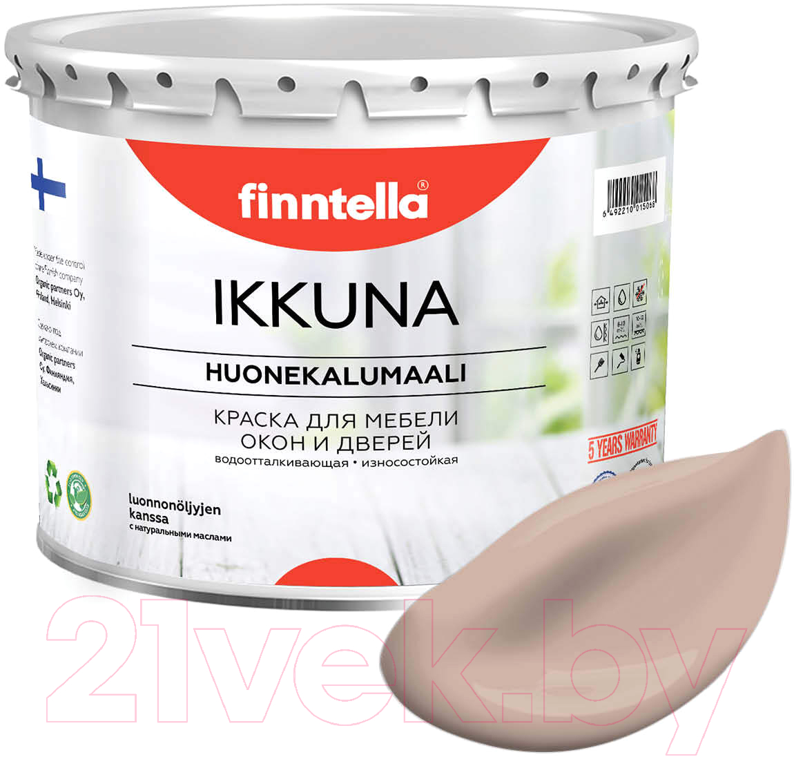 Краска Finntella Ikkuna Jauhe / F-34-1-3-FL102