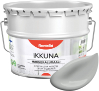 Краска Finntella Ikkuna Joki / F-34-1-9-FL060 (9л, серый, матовый) - 