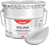 Краска Finntella Ikkuna Tuhka / F-34-1-9-FL063 (9л, светло-серый, матовый) - 