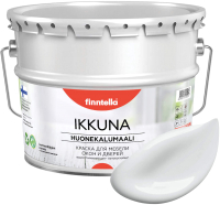 Краска Finntella Ikkuna Platinum / F-34-1-9-FL064 (9л, бело-серый, матовый) - 