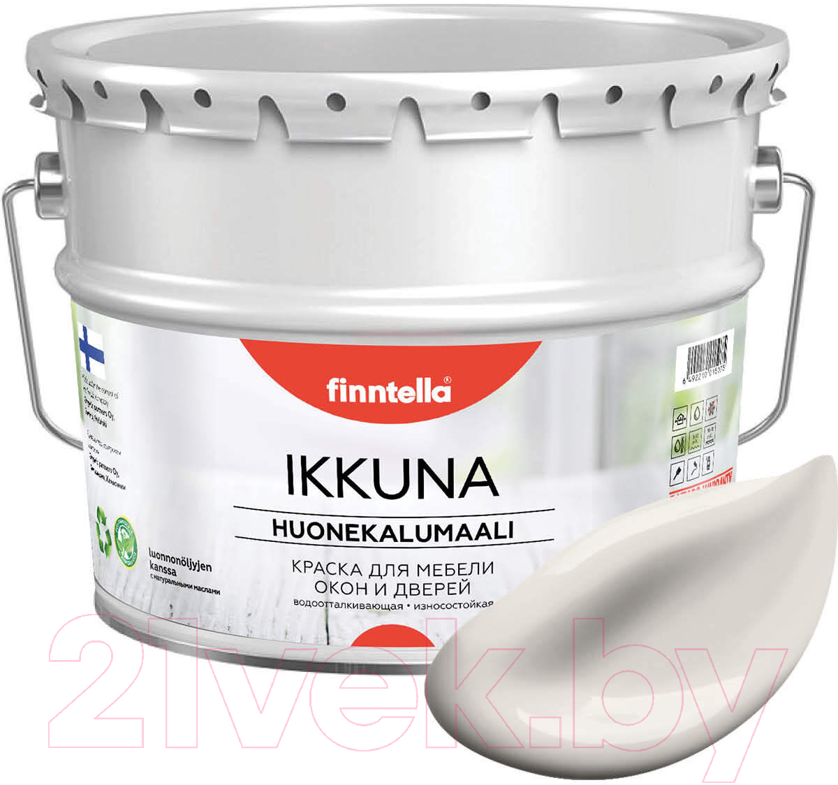 Краска Finntella Ikkuna Puuvilla / F-34-1-9-FL078