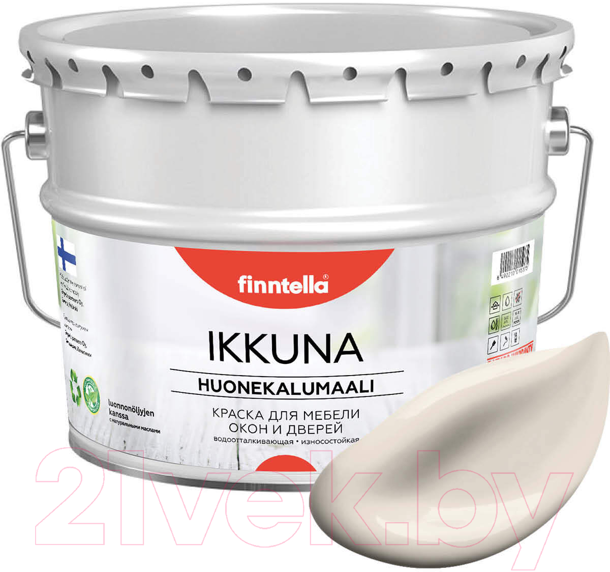 Краска Finntella Ikkuna Samppanja / F-34-1-9-FL092