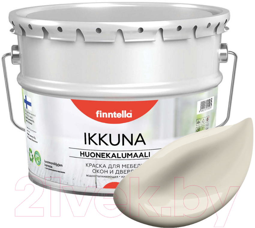 Краска Finntella Ikkuna Silkki / F-34-1-9-FL101