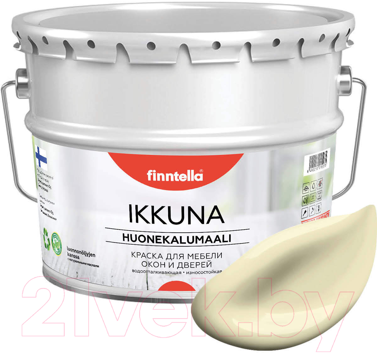 Краска Finntella Ikkuna Ivory / F-34-1-9-FL120