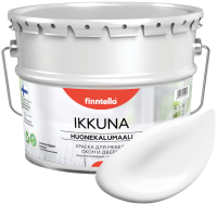 Краска Finntella Ikkuna Lumi / F-34-1-9-FL134 (9л, белый, матовый) - 