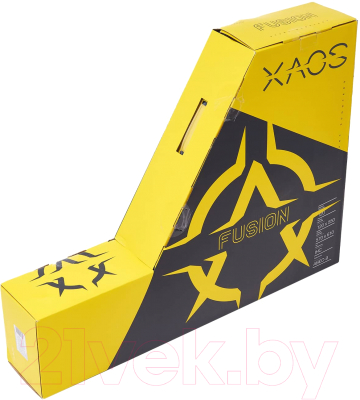 Самокат трюковый Xaos Fusion 120 (желтый)