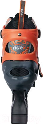 Роликовые коньки Ridex Hot M (р-р 35-38, оранжевый)