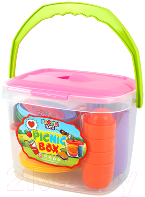 Набор игрушечной посуды Zarrin Toys Picnic Box / M7