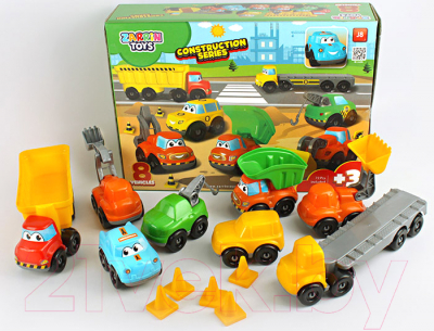 Набор игрушечной техники Zarrin Toys Constructions Series / J8