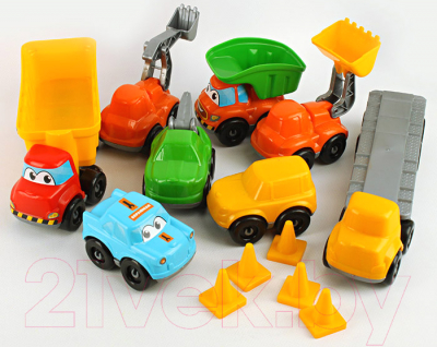 Набор игрушечной техники Zarrin Toys Constructions Series / J8