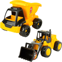 

Набор игрушечной техники Zarrin Toys, Погрузчик, грузовик / C4