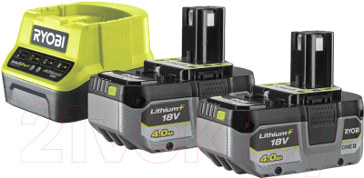 Изображение товара Набор аккумуляторов для электроинструмента Ryobi RC18120-240X (5133005092)