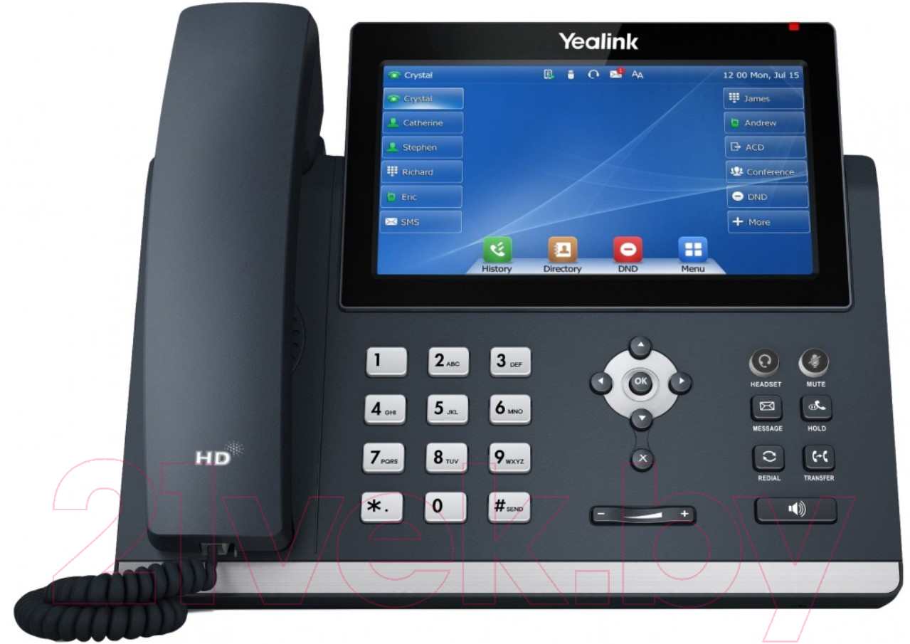 Проводной телефон Yealink SIP-T48U