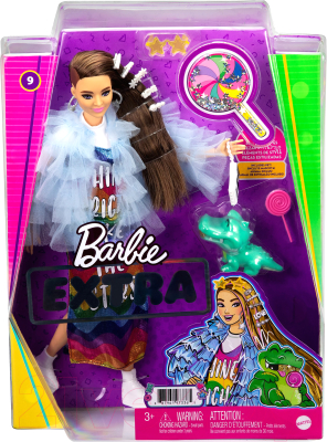 Кукла с аксессуарами Barbie Extra / GYJ78
