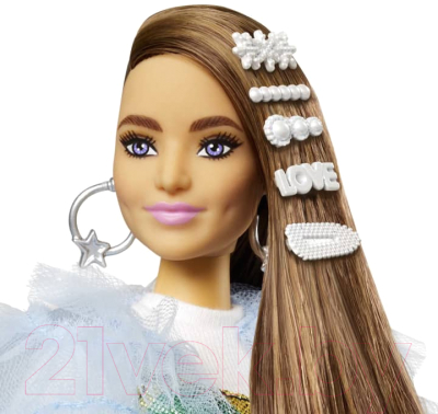 Кукла с аксессуарами Barbie Extra / GYJ78