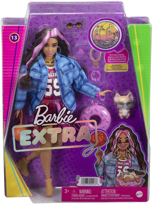 Кукла с аксессуарами Barbie Extra / HDJ46