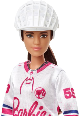 Кукла с аксессуарами Barbie Хоккеистка / HFG74