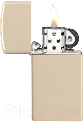 Зажигалка Zippo Slim / 49528 (бежевый)