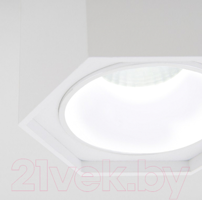 Точечный светильник Elektrostandard 7W 4200K 25037/LED (белый матовый)