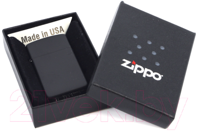 Зажигалка Zippo Slim / 1618 (черный)