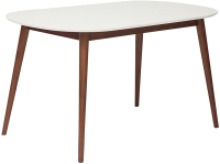 Обеденный стол Tetchair Max (белый/коричневый) - 